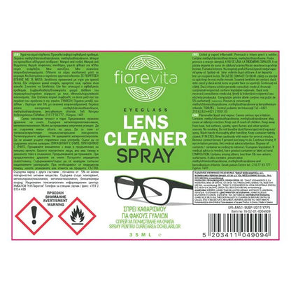 Spray Curatare Lentile Ochelari Fiorevita - 35ml